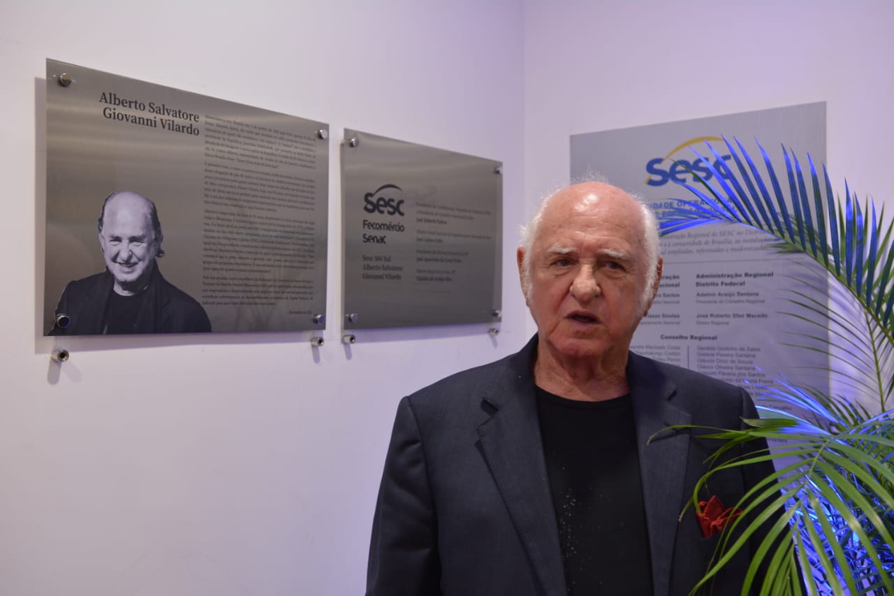 Alberto Vilardo, homenagedo pelo Sesc